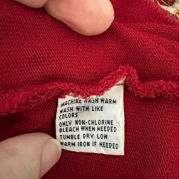 Polo Ralph Lauren Red with Black Collar Rugby Shirt Crown and Crest Patch Large - Picture 6 of 8